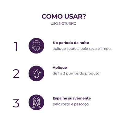 Sérum Facial Noturno Ellegance Moon