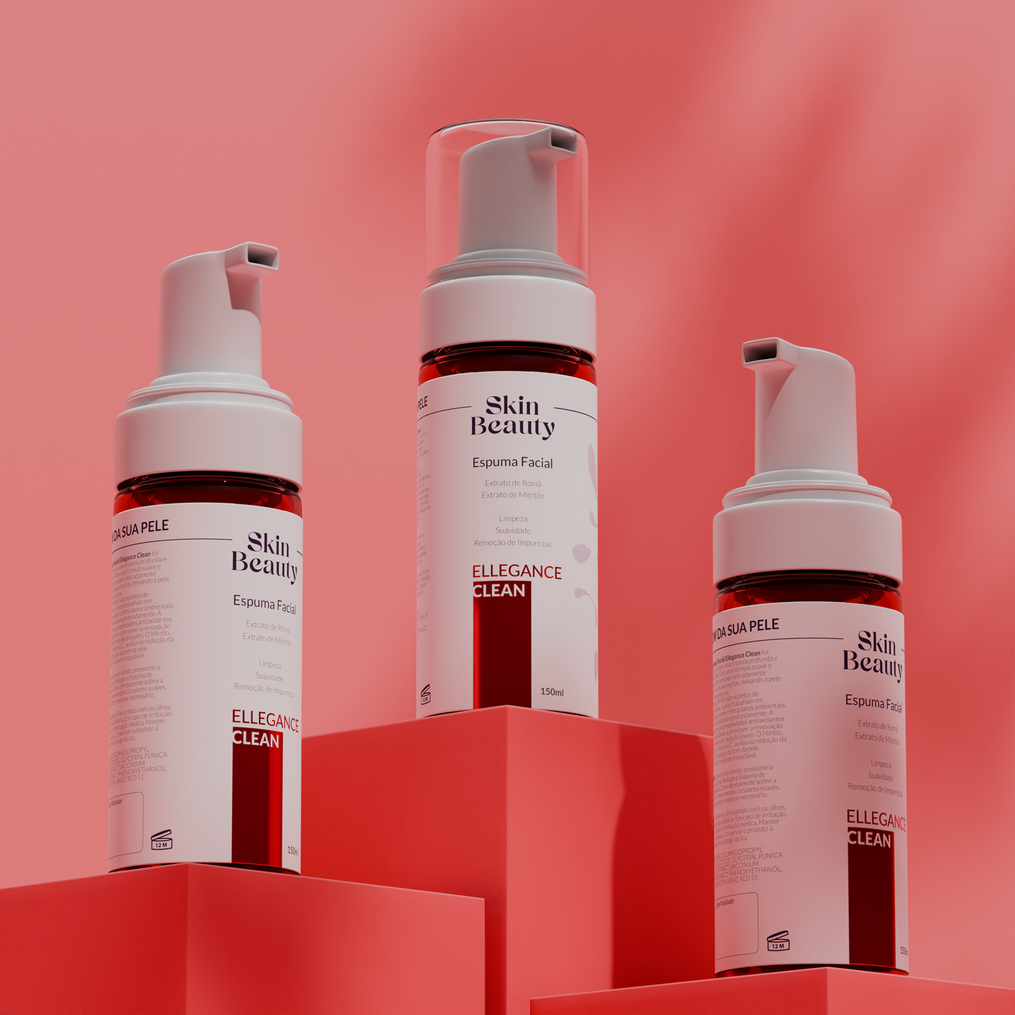 Espuma de Limpeza Ellegance Clean